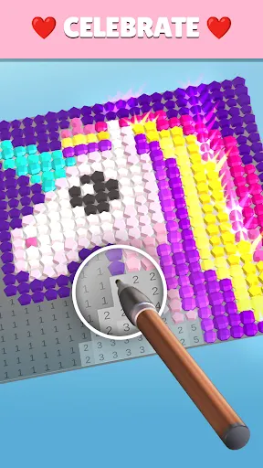 Diamond Painting ASMR Coloring应用截图