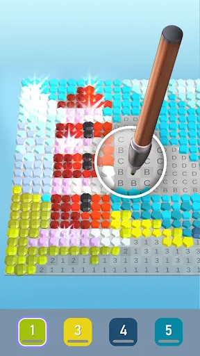Diamond Painting ASMR Coloring应用截图