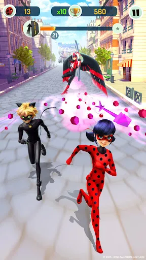 ภาพหน้าจอของ Miraculous Ladybug & Cat Noir