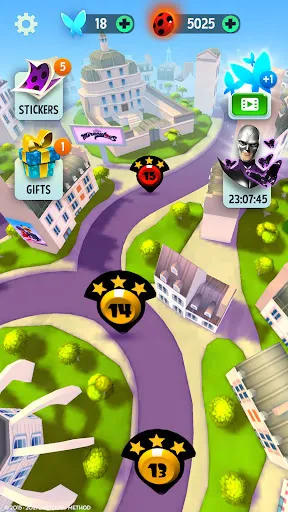 ภาพหน้าจอของ Miraculous Ladybug & Cat Noir