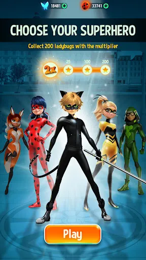 ภาพหน้าจอของ Miraculous Ladybug & Cat Noir