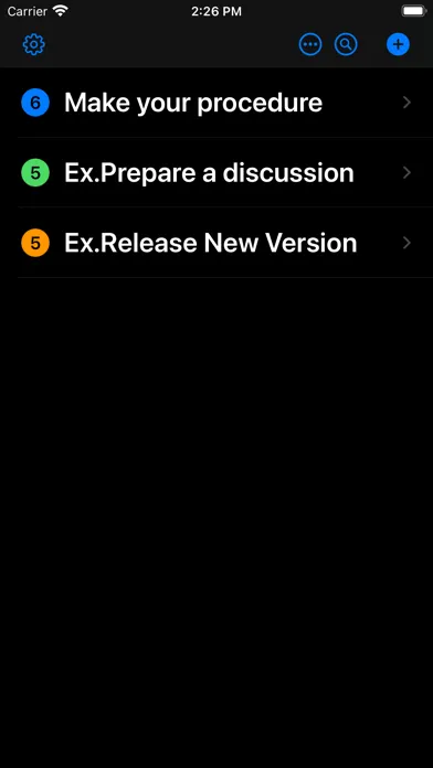 Next Step - A Repeatable List Screenshots