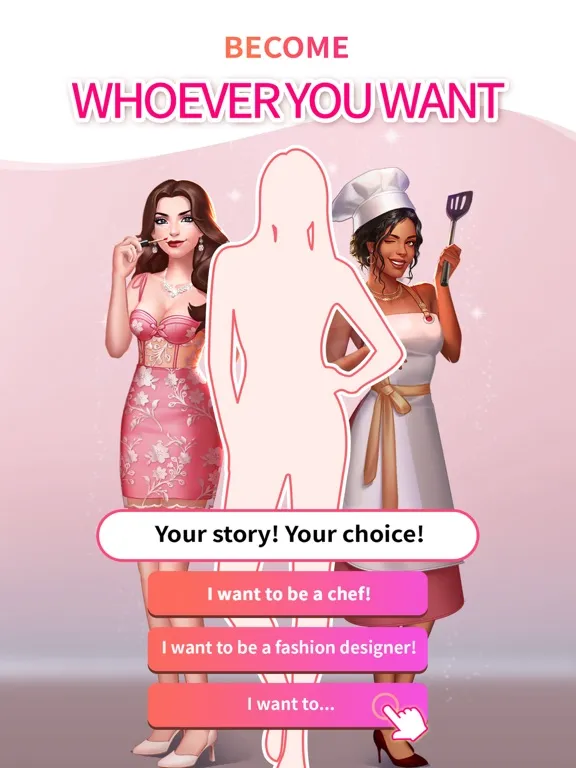 Capturas de tela do Spotlight: Choose Your Romance iPad 