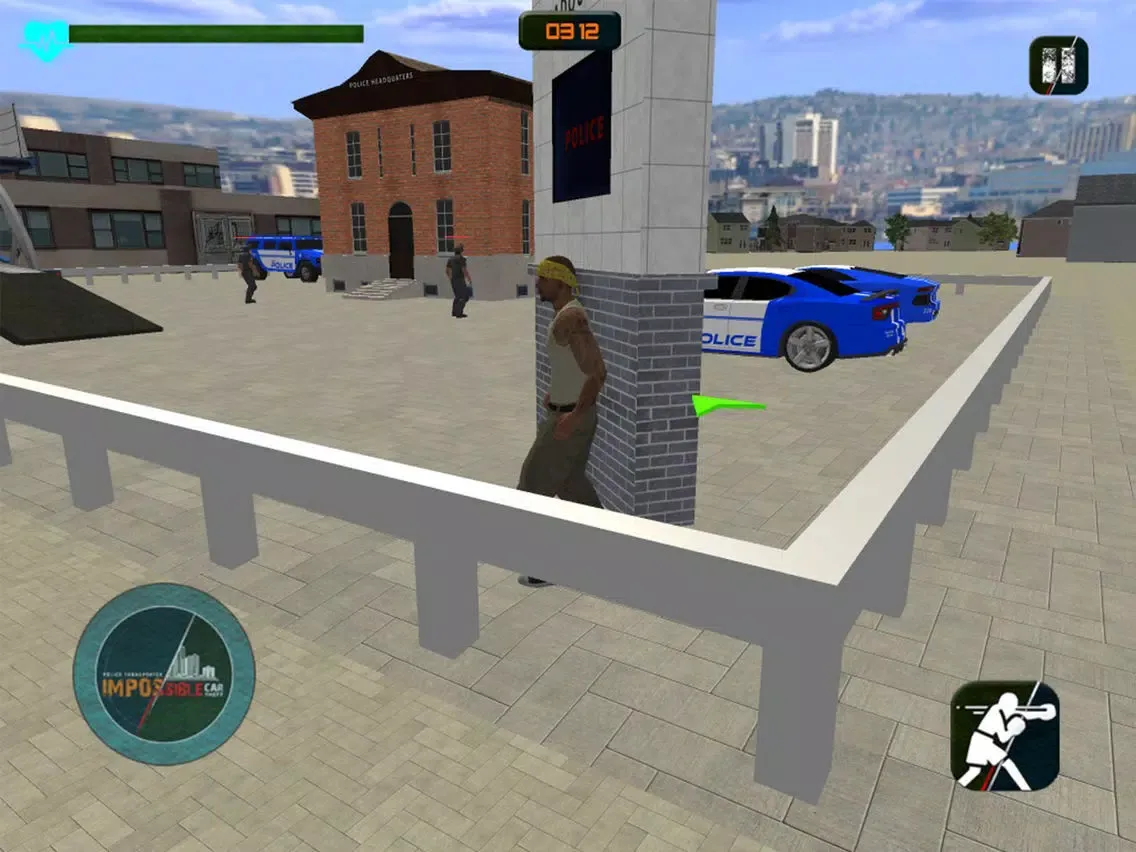Car Theft Game: Police Driving iPad 应用截图