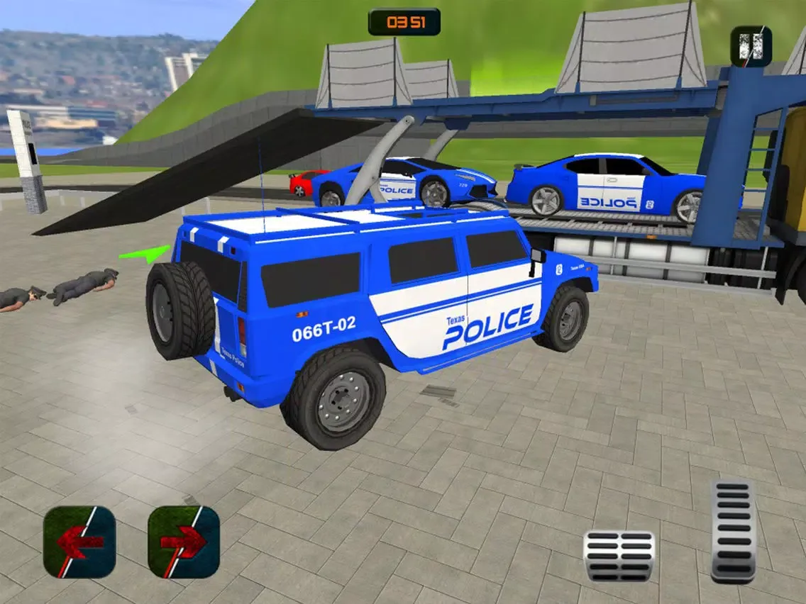 Car Theft Game: Police Driving iPad 应用截图