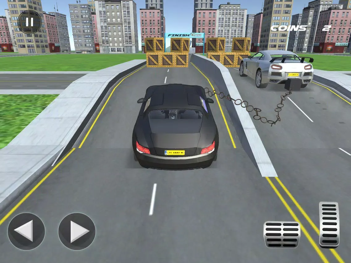 Chained Cars Game 2017 iPad  Ekran Görüntüleri
