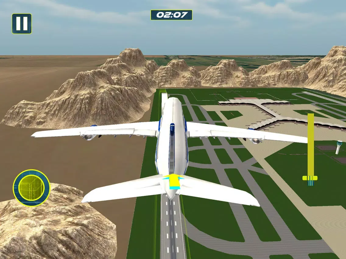 Pilot Plane Landing Game - Flight Simulator iPad  Screenshots