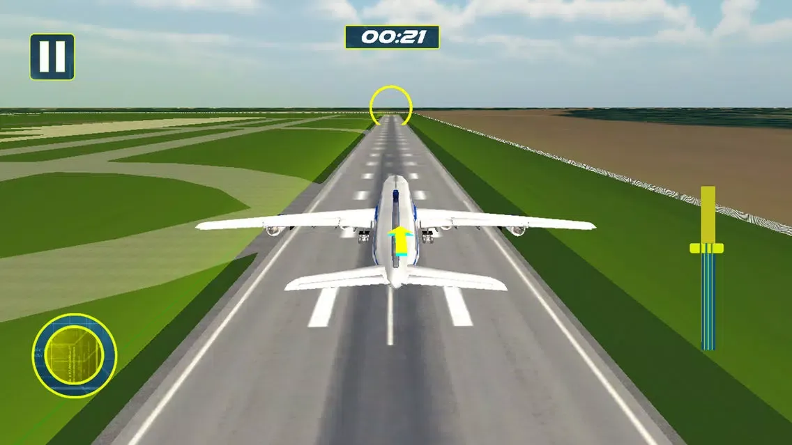 Pilot Plane Landing Game - Flight Simulator Screenshots