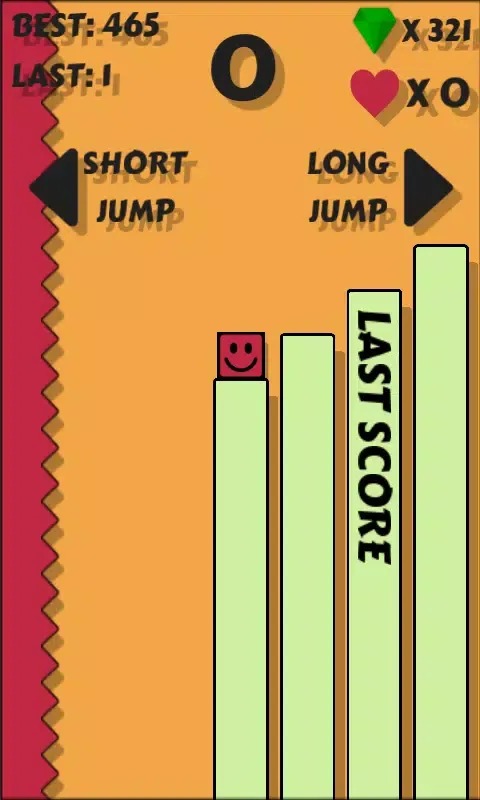 Ảnh chụp màn hình của Geometry Jump