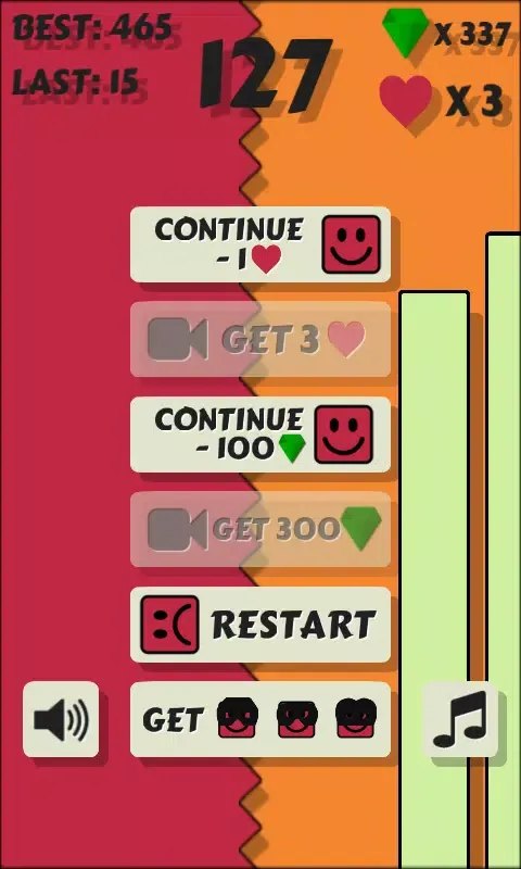 Ảnh chụp màn hình của Geometry Jump