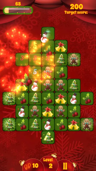 Christmas Match-Three Puzzle Screenshots