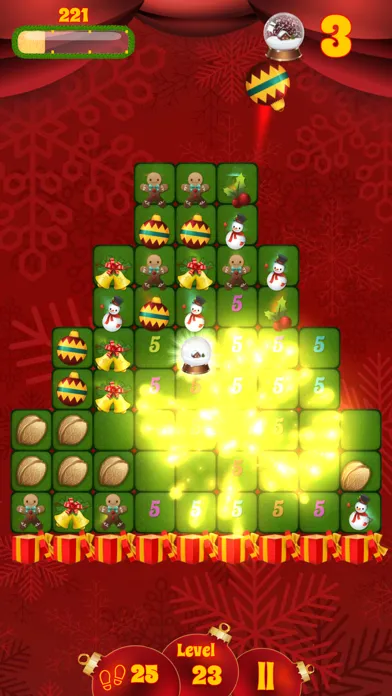 Christmas Match-Three Puzzle Screenshots