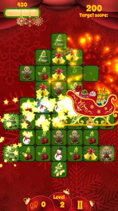 Christmas Match-Three Puzzle Screenshots