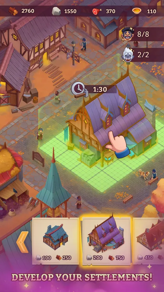 Vampire Legacy. City Builder Screenshots