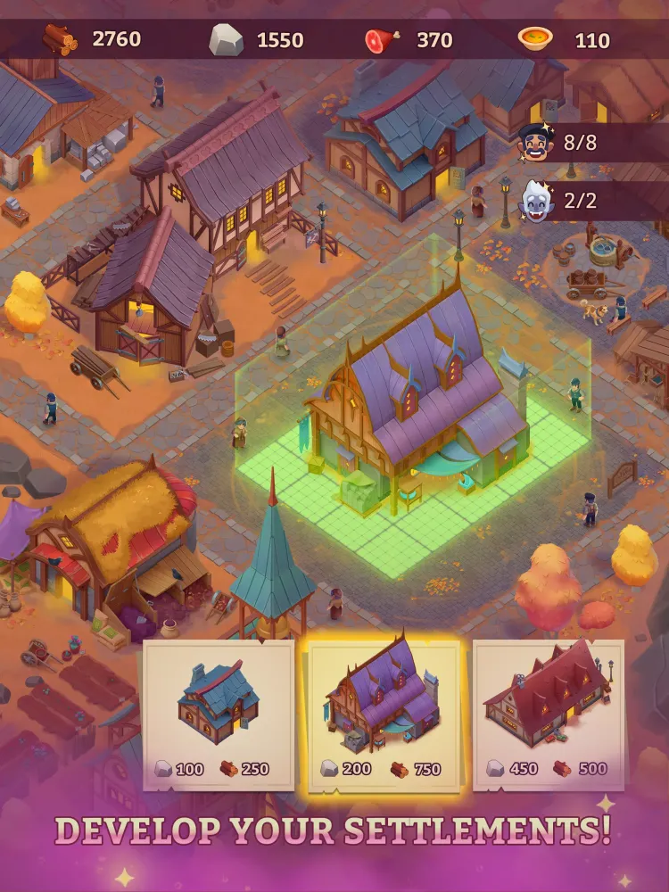 Vampire Legacy. City Builder Screenshots