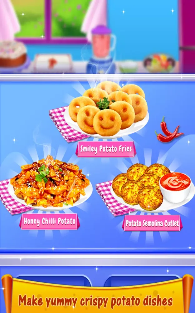 Tangkapan layar Crispy Fry Potato