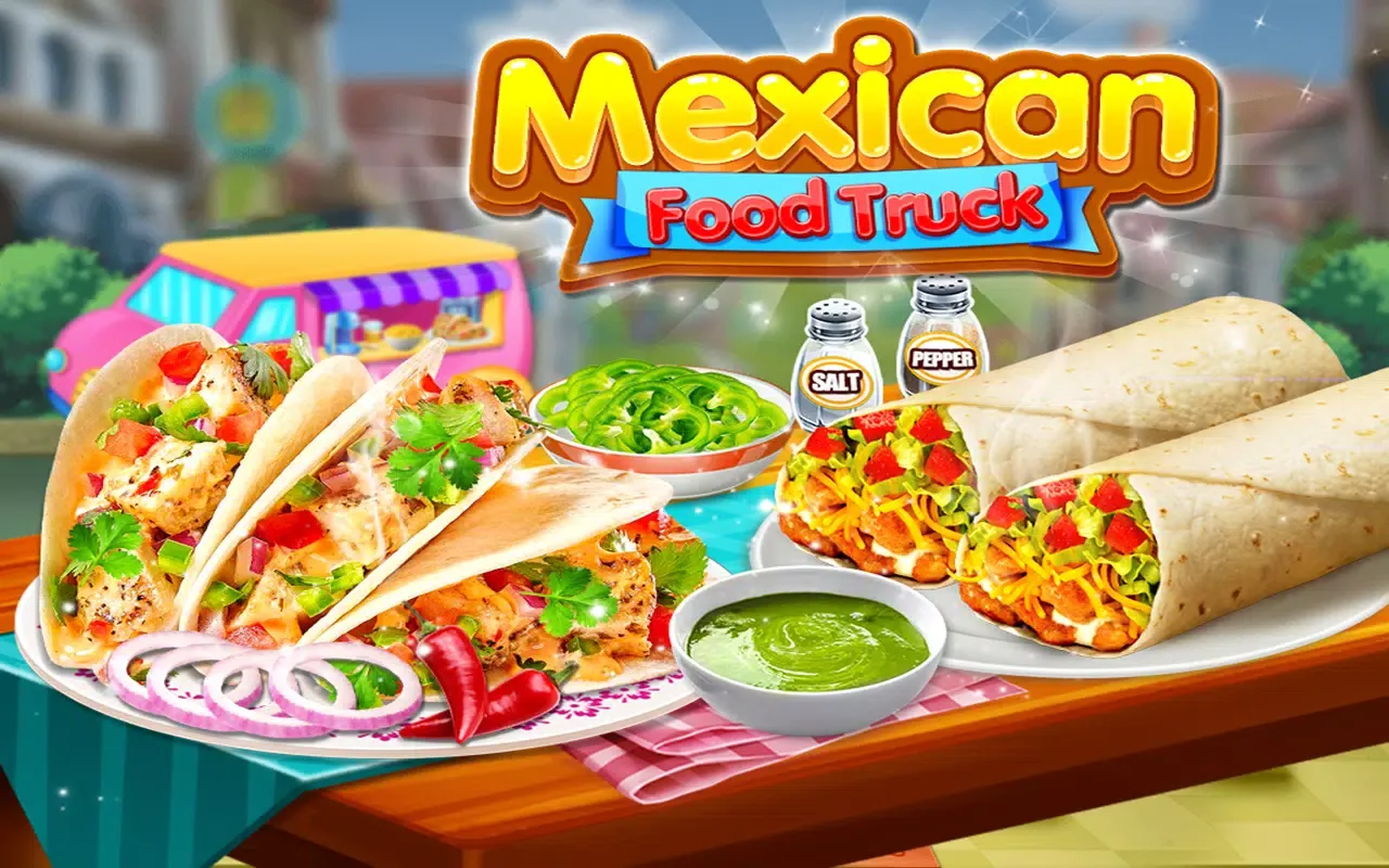 Capturas de tela do Mexican Street Food Truck