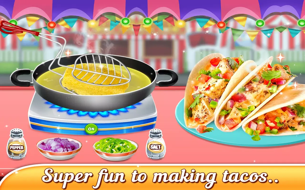 Capturas de tela do Mexican Street Food Truck