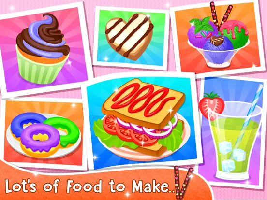 My Dream Cafe - Cooking Fun iPad  스크린샷