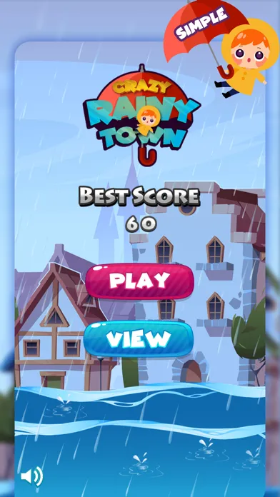 Capturas de tela do Crazy Rainy Town