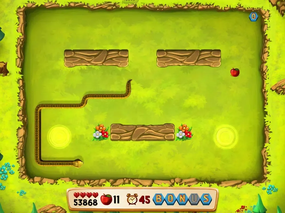 Tangkapan skrin Classic Snake Adventures Lite iPad 