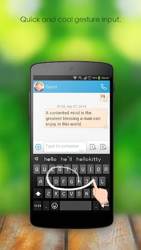Capturas de pantalla de Emoji Keyboard - CrazyCorn