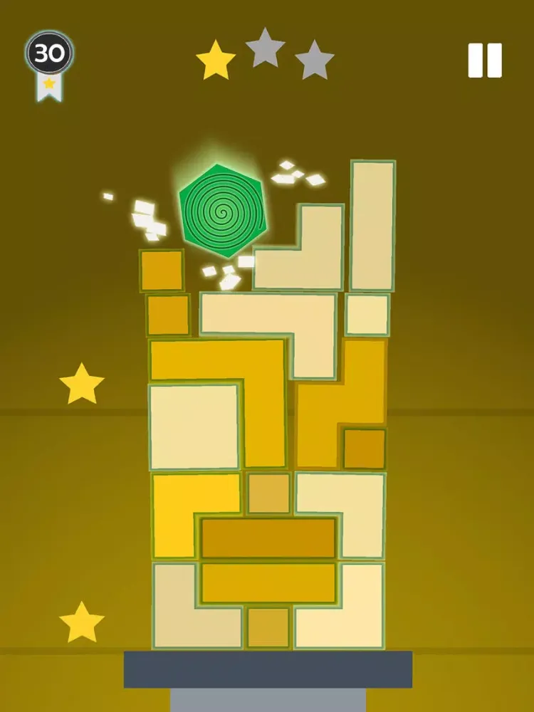 Capturas de tela do Stone Break, Flip Jump Hex in Seconds iPad 