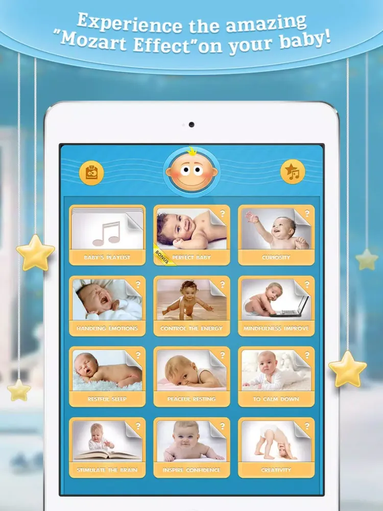 Capturas de tela do Classical Music for Babies iPad 