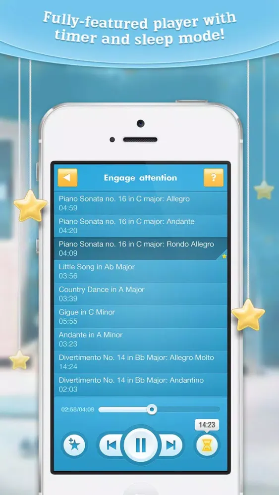 Capturas de tela do Classical Music for Babies