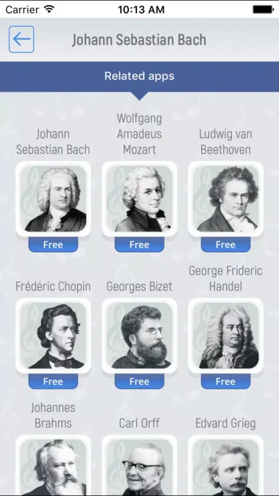 Johann Bach - Classical Music Full Screenshots