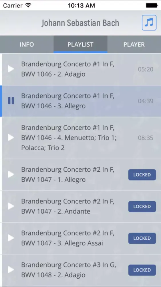 Johann Bach - Classical Music Full Screenshots