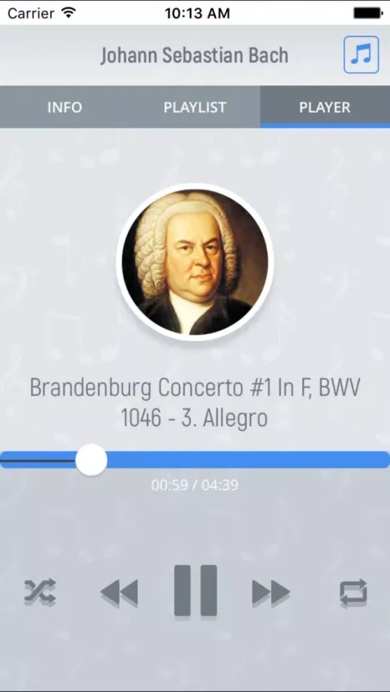 Johann Bach - Classical Music Full Screenshots