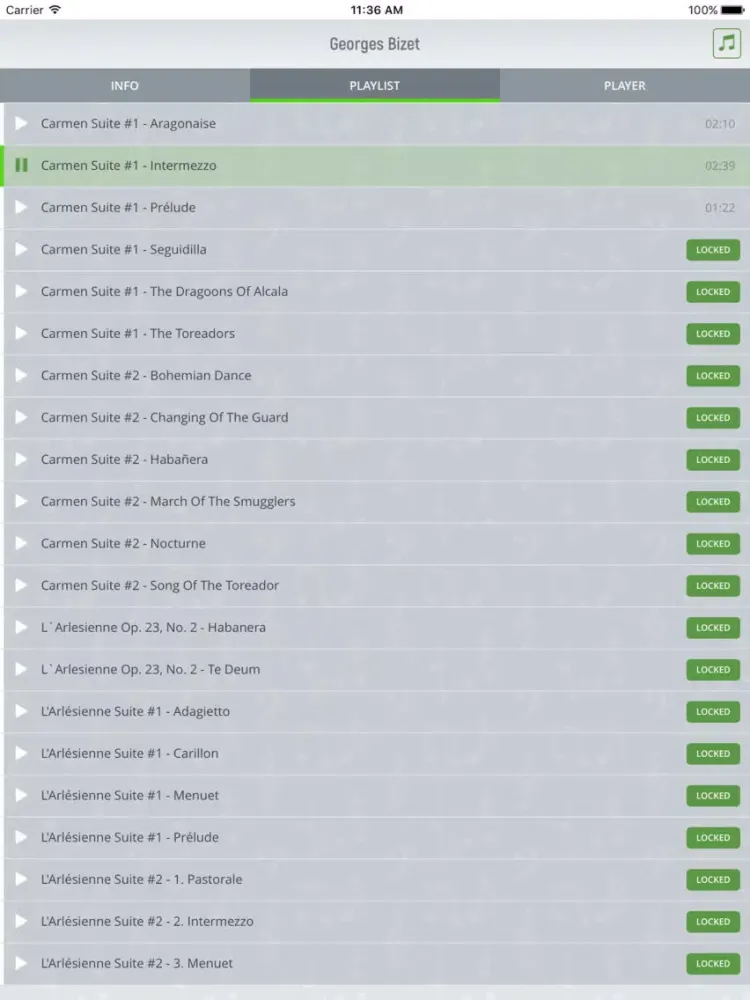 Georges Bizet - Classical Music Full iPad  Screenshots