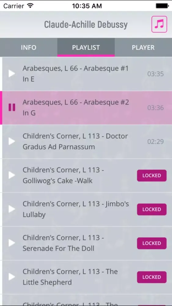 Claude Debussy - Classical Music Full Screenshots