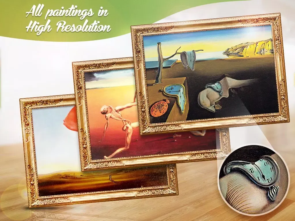 Tangkapan layar Art Gallery: +3000 Artists iPad 