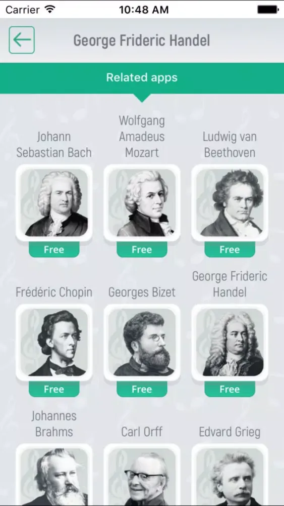 George Handel - Classical Music স্ক্রিনশট
