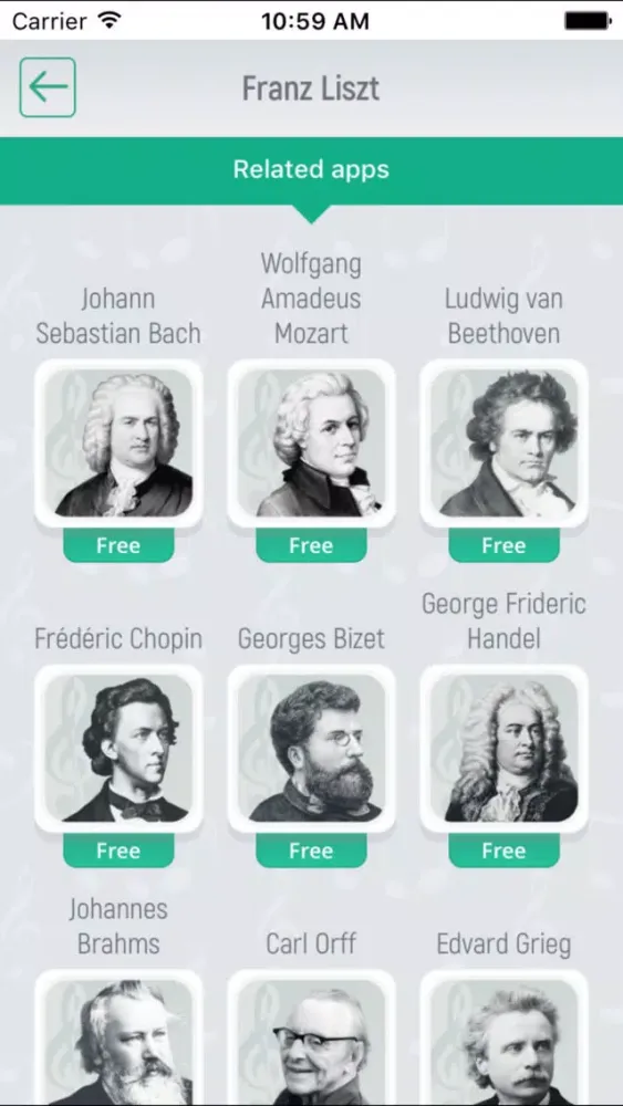 Franz Liszt - Classical Music Screenshots
