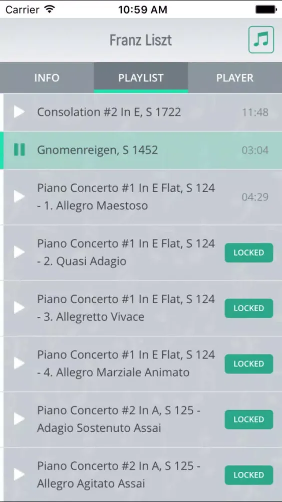 Franz Liszt - Classical Music Screenshots
