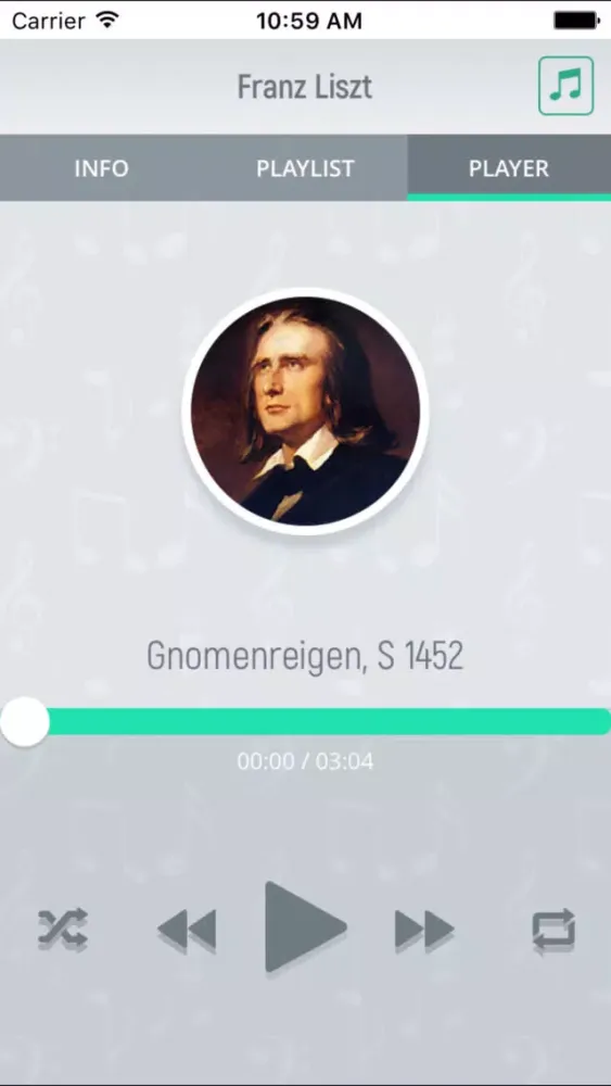 Franz Liszt - Classical Music Screenshots