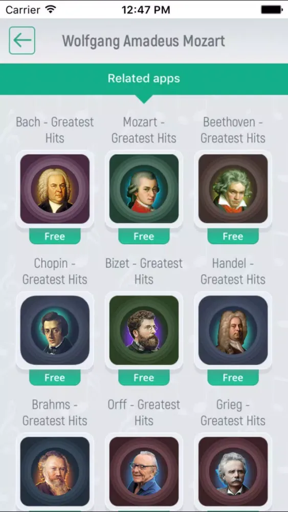 Wolfgang Mozart - Classical Music Full Screenshots