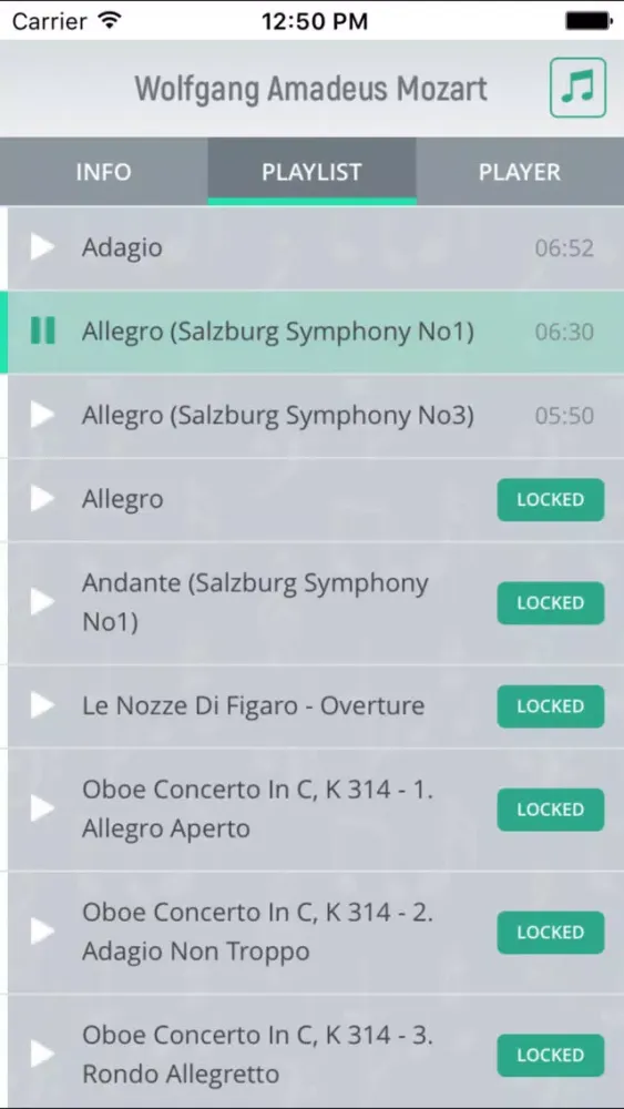 Wolfgang Mozart - Classical Music Full Screenshots