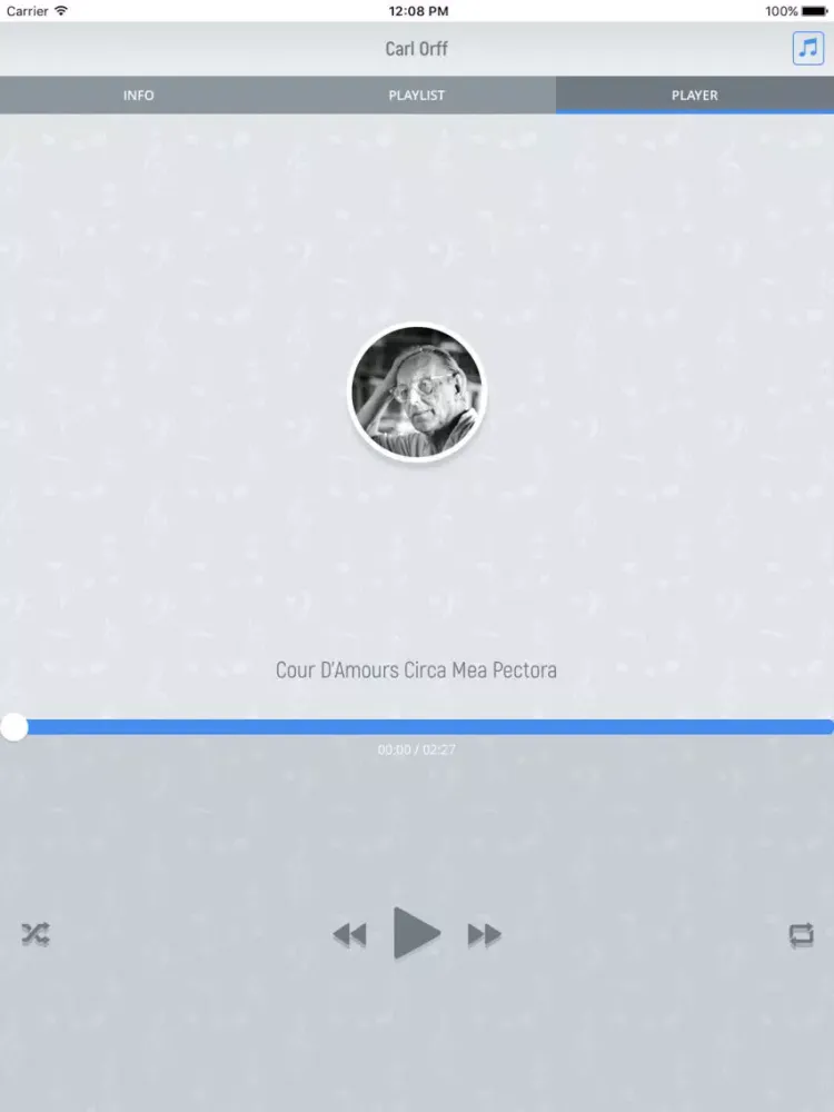 Capturas de pantalla de Carl Orff - Classical Music Full iPad 