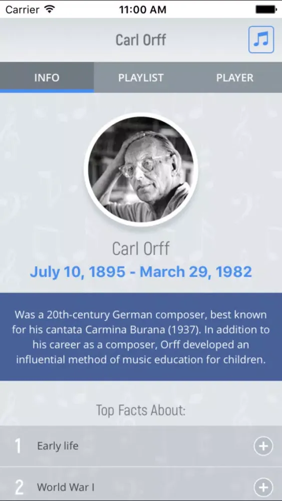 Capturas de pantalla de Carl Orff - Classical Music Full