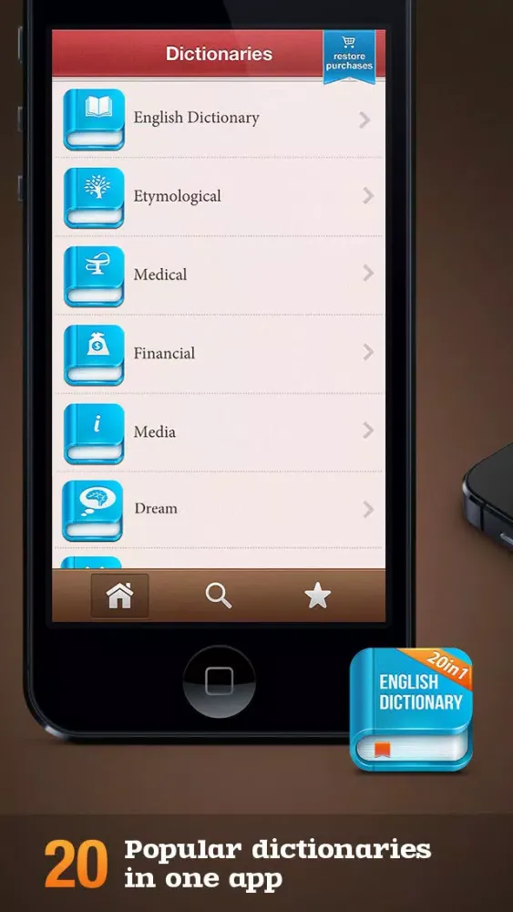 Capturas de tela do Pocket Dictionary 20in1 Lite