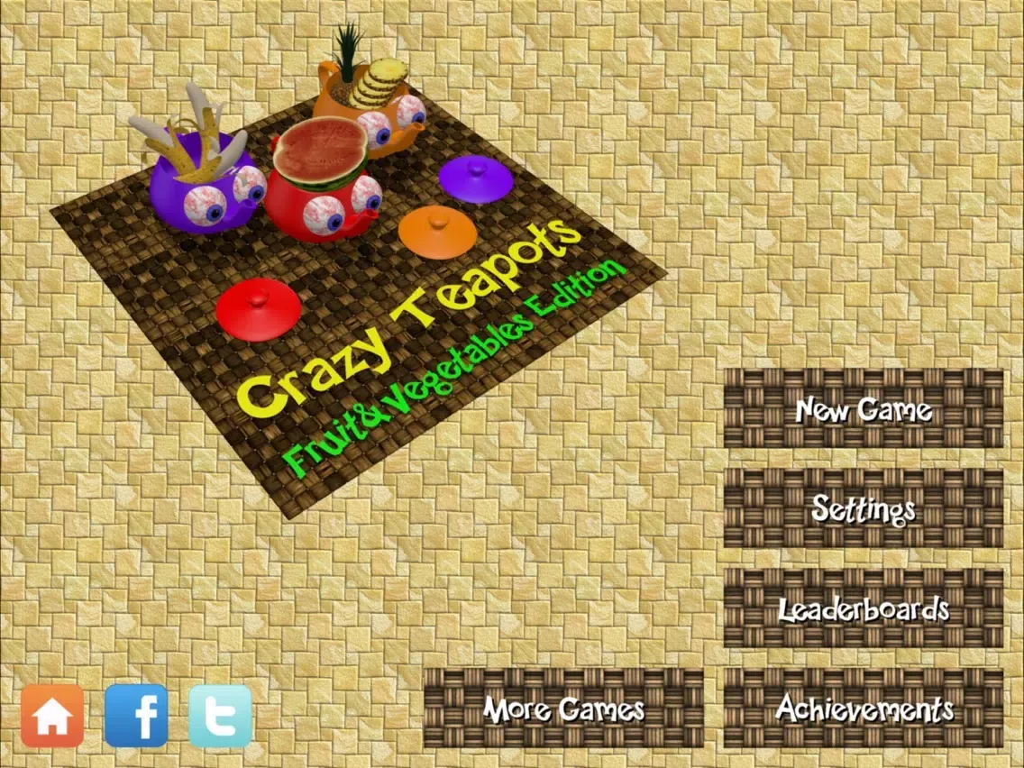 ภาพหน้าจอของ Crazy Teapots 3D iPad 
