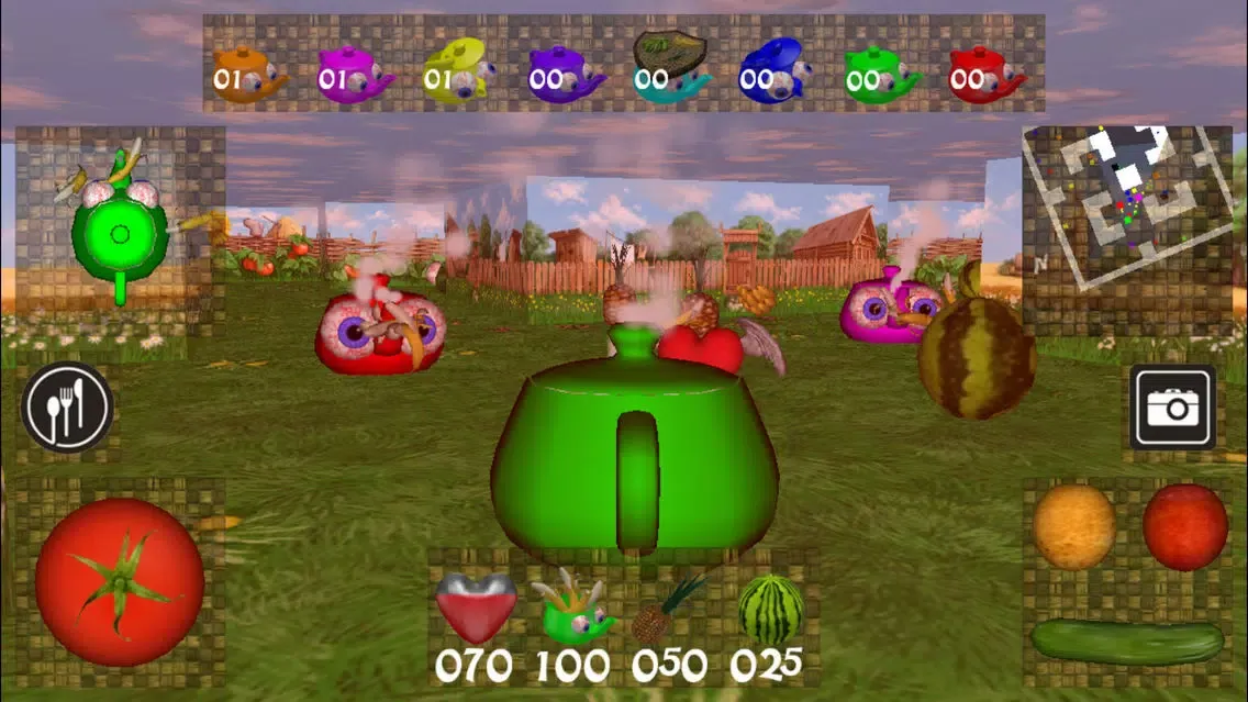 ภาพหน้าจอของ Crazy Teapots 3D