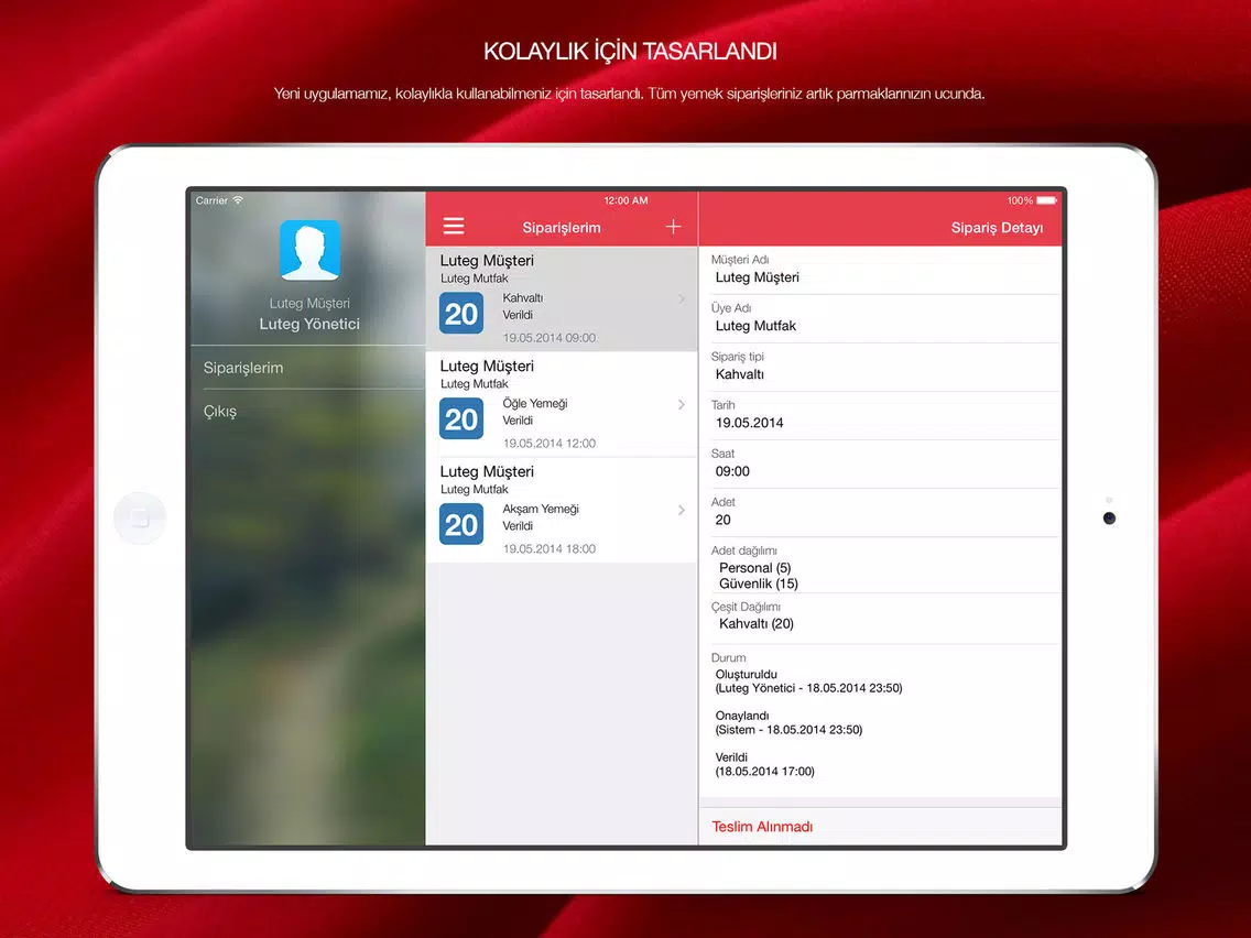 Screenshot di CRC iPad 