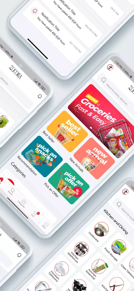 ภาพหน้าจอของ Zumra – Asian Food Delivery