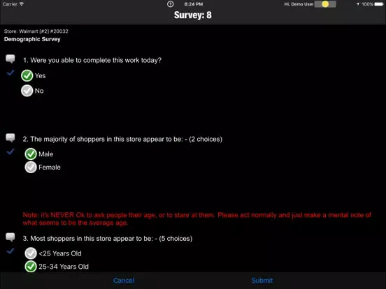ESP:Focus iPad  Screenshots