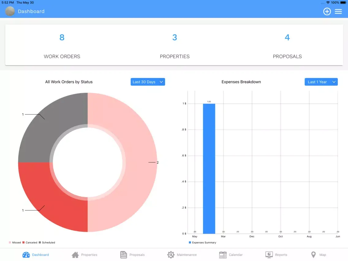 CRE Client iPad  سکرین شاٹس